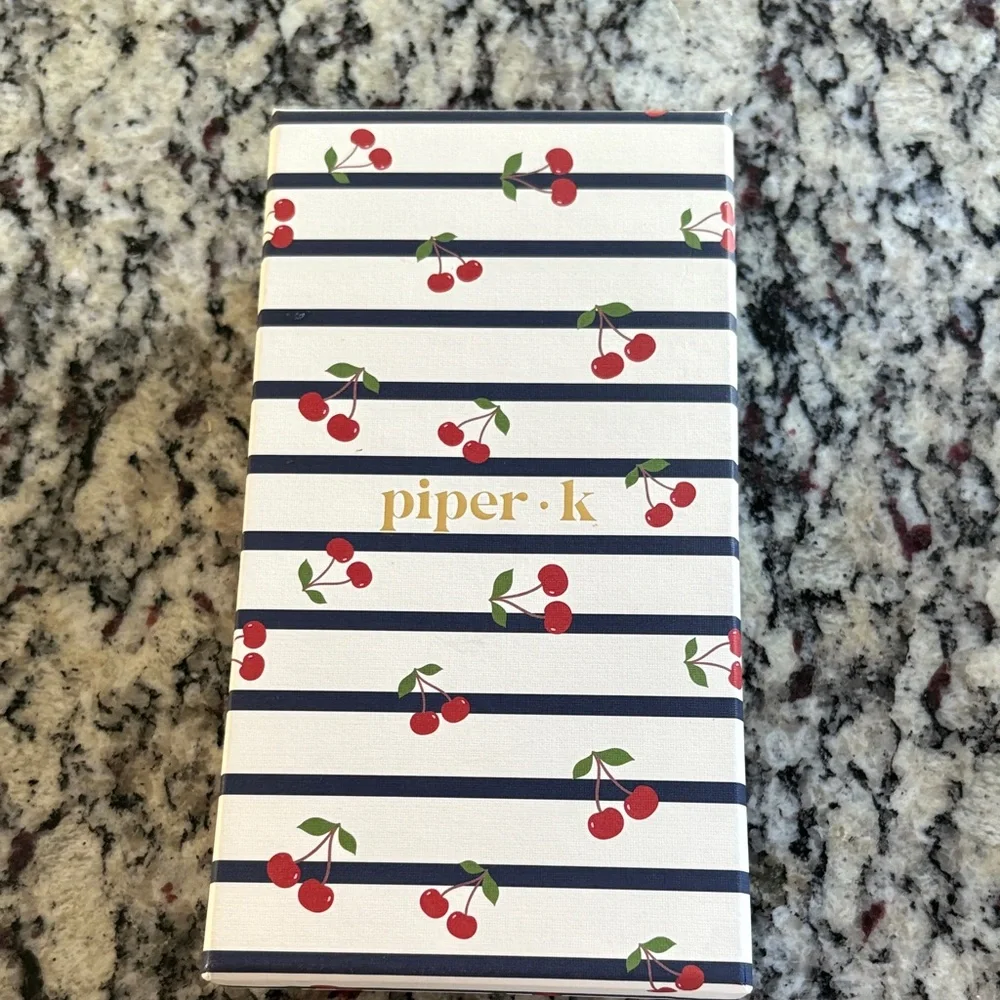 Piper K Cherry Bag Charm - Picture 5 of 5
